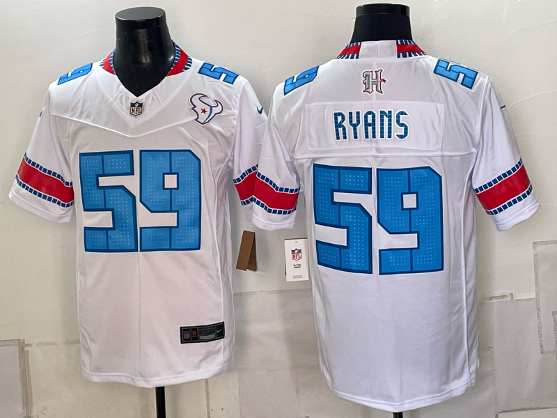 Men Houston Texans #59 Ryans white 2026 Nike NFL Jersey 0930001 